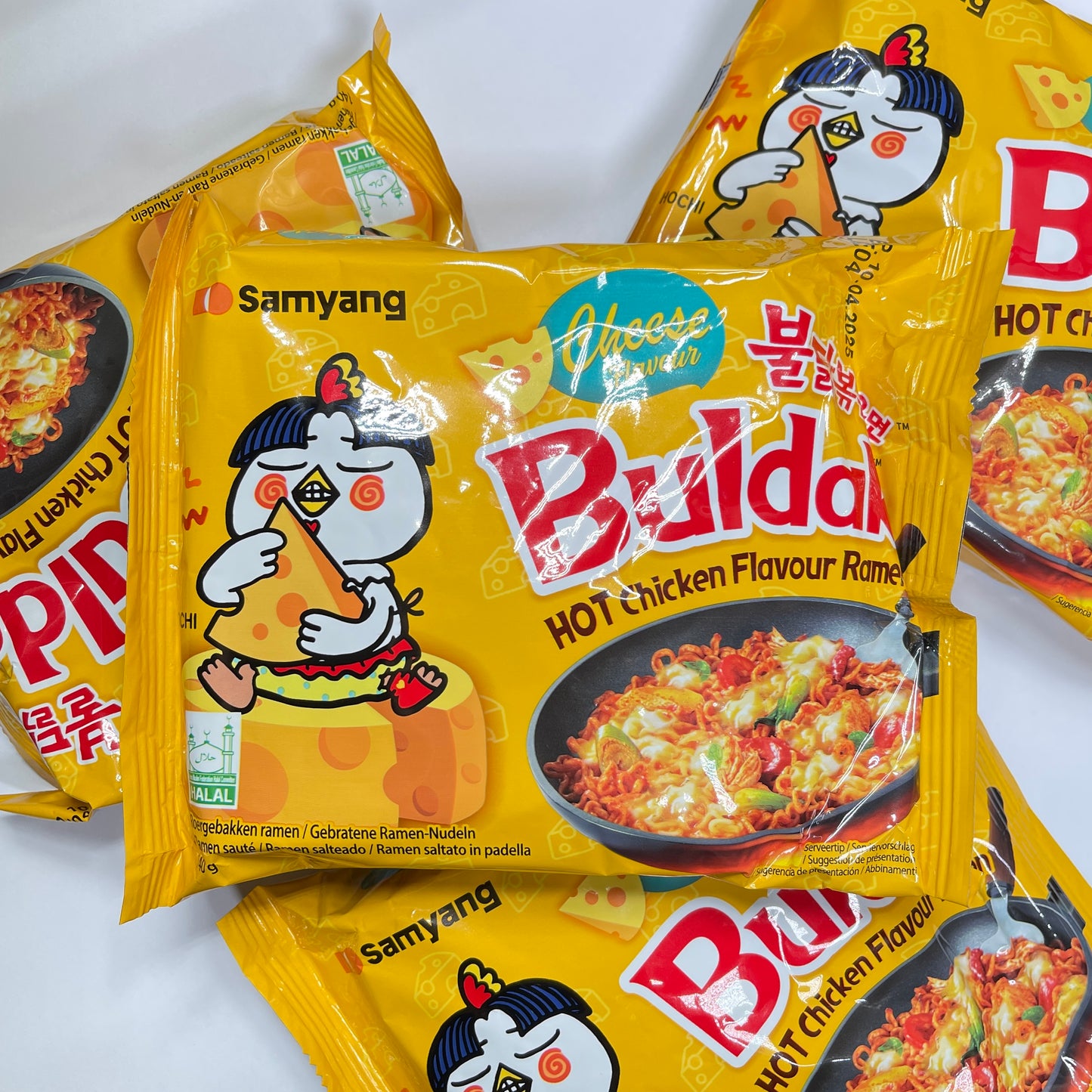 SAMYANG BULDAK RAMEN HOT CHICKEN CHEESE 130G MHD 04/25