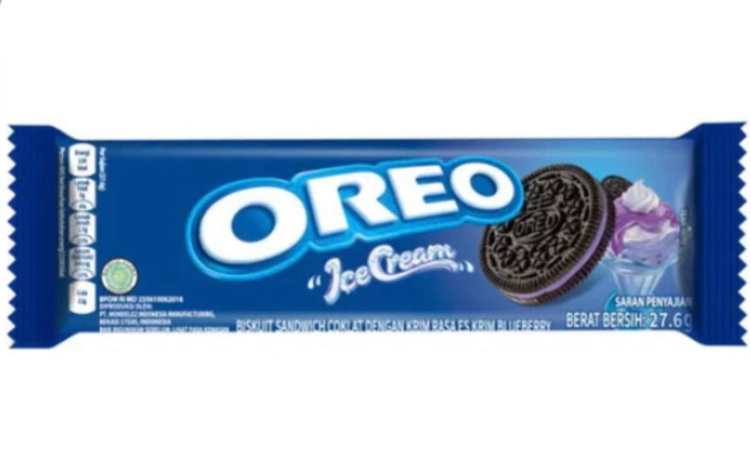OREO BISCUIT ICE CREAM BLUEBERRY 27,6G MHD 03/25