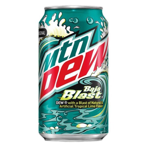 MOUNTAIN DEW BAJA BLAST 355ML