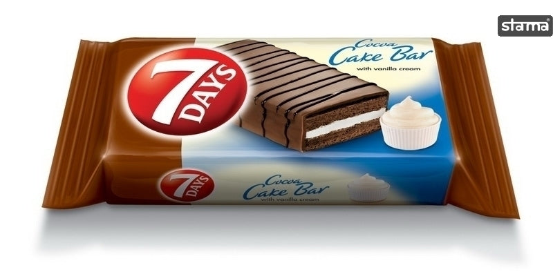 7DAYS CAKE BAR WITH VANILLA CREAM 32G MHD 11/25