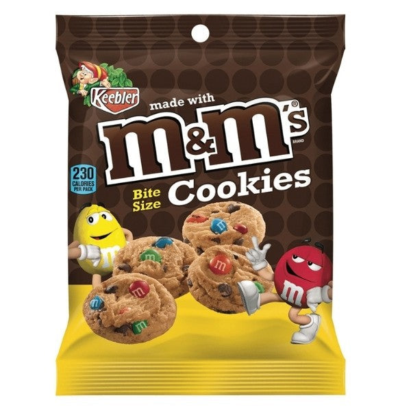KEEBLER M&M COOKIES BITES DELUXE MINIS 45G