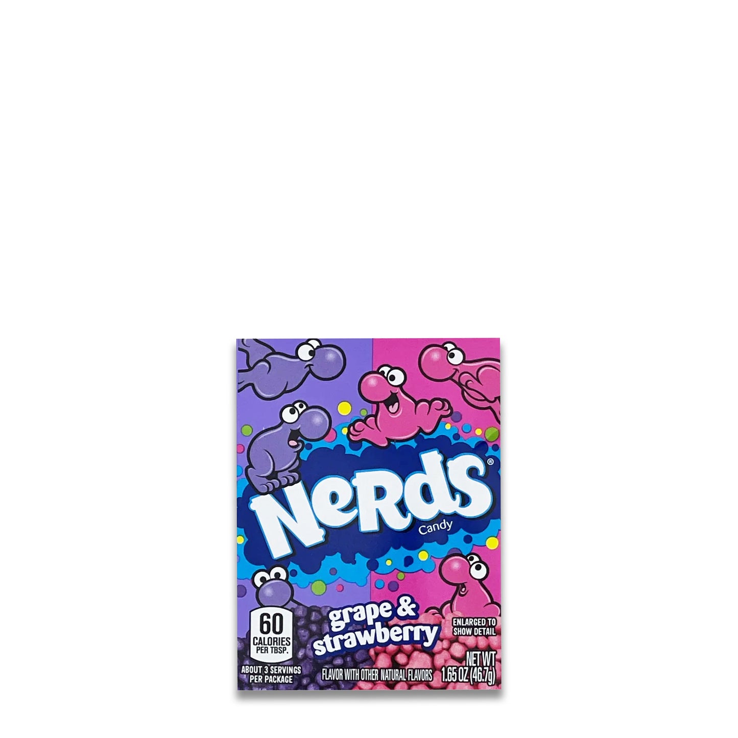 Nerds Candy Grape & Strawberry 46,7g – Crunchy Kult-Süßigkeit kaufen
Nerds Candy Grape & Strawberry 46,7g jetzt entdecken! Süß-saurer Crunch-Spaß mit Erdbeer- & Traubengeschmack. Kult-Süßigkeit aus den USA! 🍓🍇💥