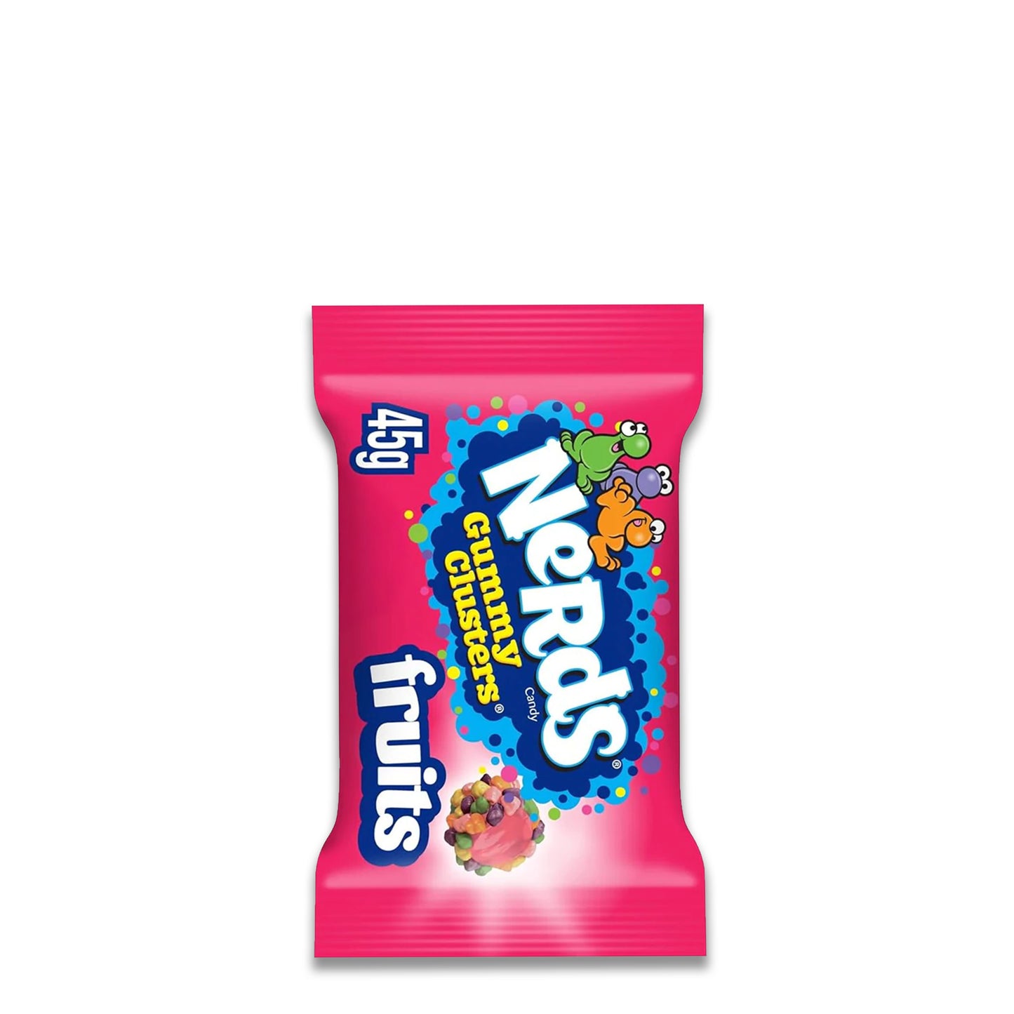 Nerds Gummy Cluster Fruits 45g – Fruchtiger Kauspaß mit Kultfaktor!