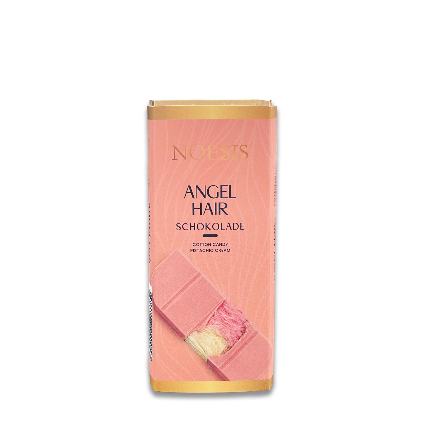 Noesis Angel Hair Schokolade Cotton Candy Pistachio 75g – Zarte Fäden, süßer Luxus!