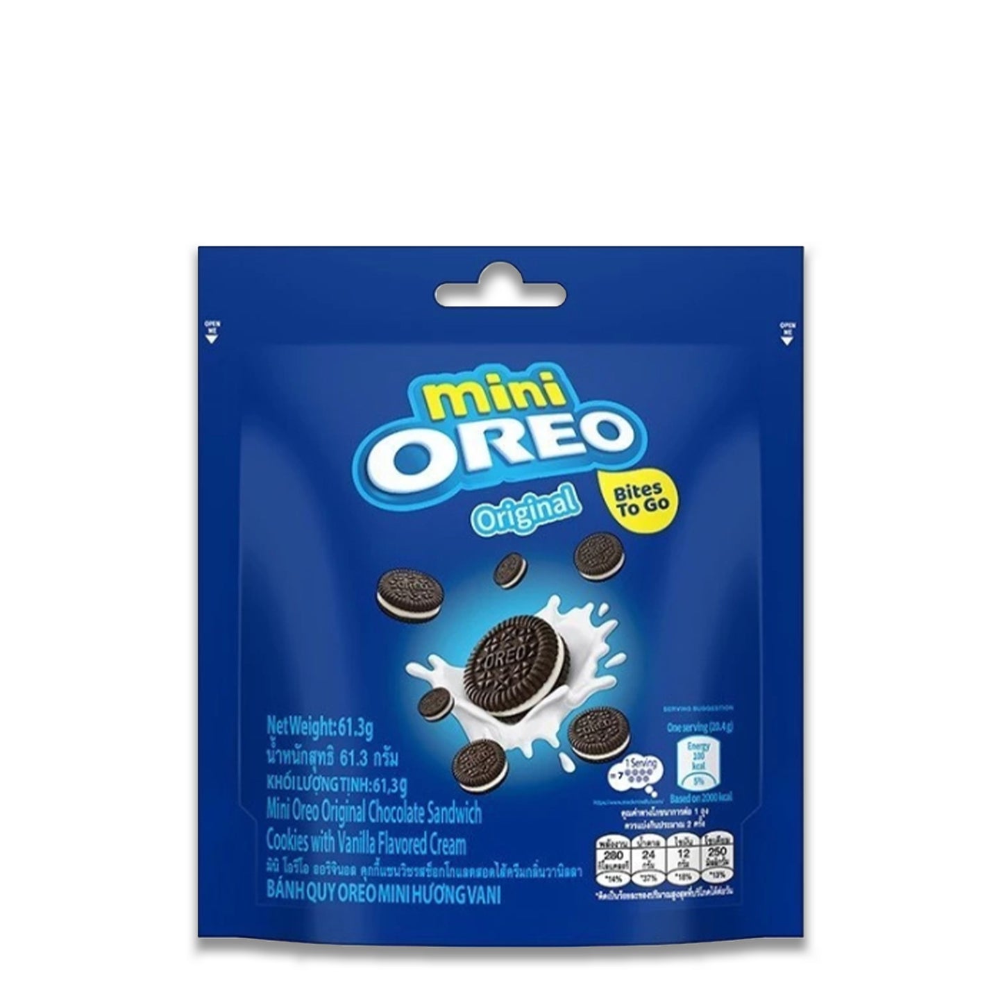 OREO MINI BITES TO GO ORIGINAL 61,3G
