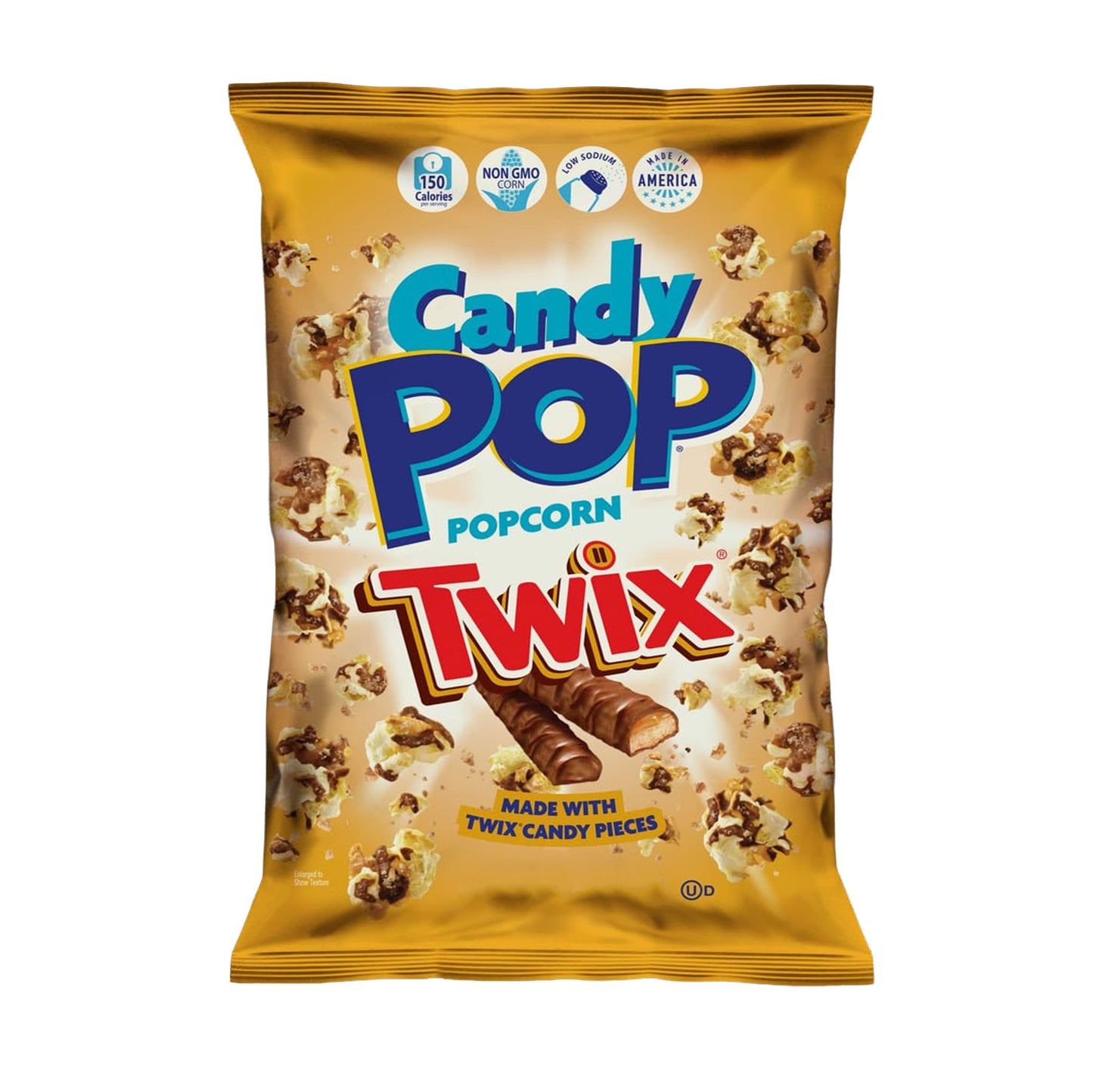 CANDY POP POPCORN TWIX 28G