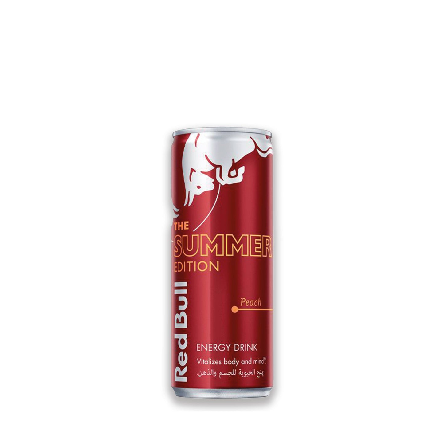 RED BULL ENERGY DRINK PEACH EDITION PERSIKOSMAK 250ML MHD 08/25