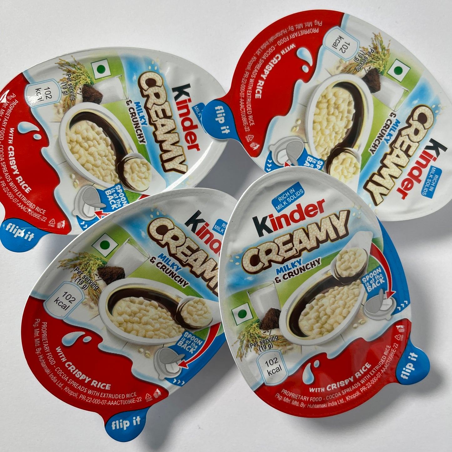 KINDER CREAMY MILK & CRUNCHY 19g