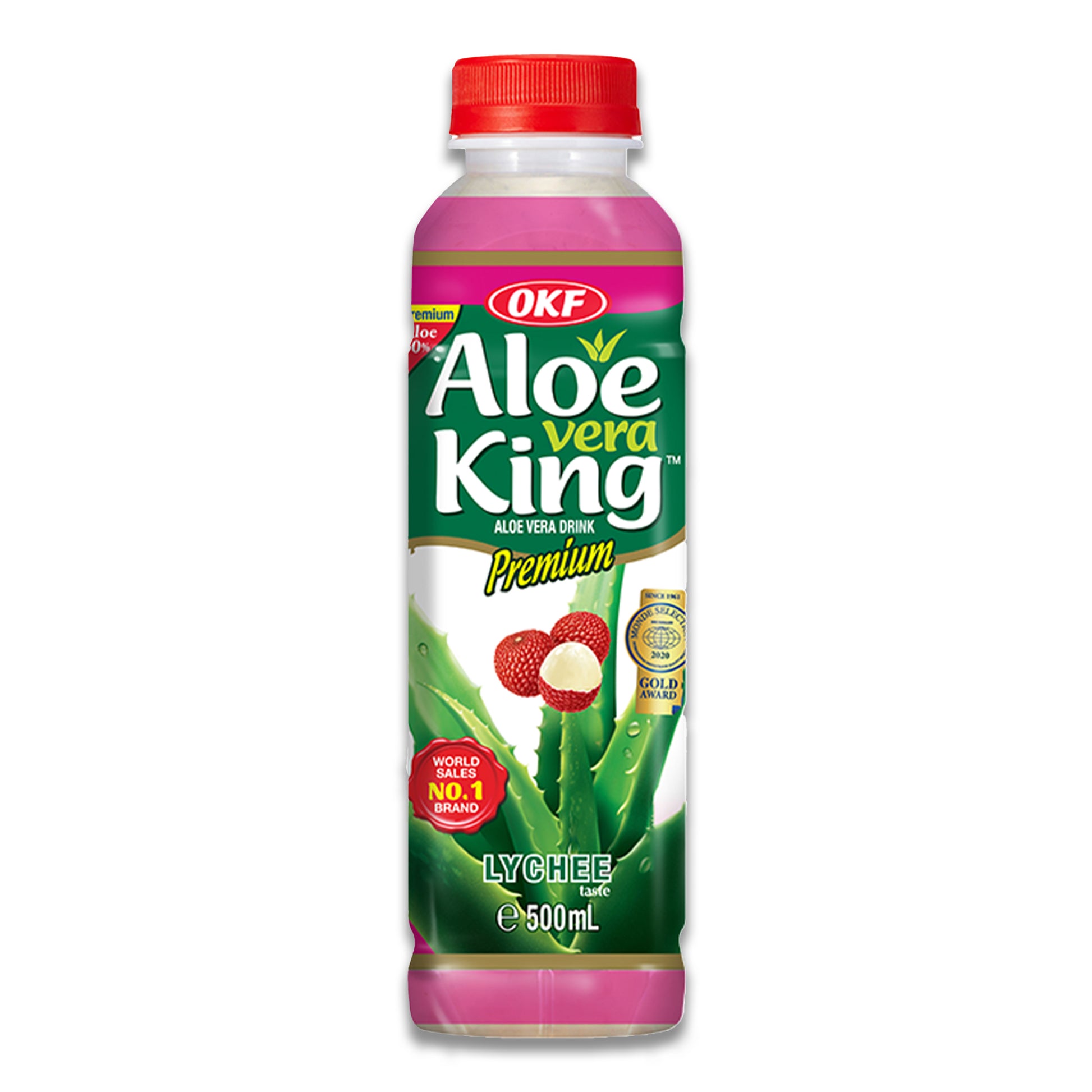 Aloe Vera King Lychee 500ml – Erfrischungsgetränk mit Aloe & Litschi
Jetzt Aloe Vera King Lychee 500ml entdecken! 🍃 Süß-exotischer Litschigeschmack & echte Aloe-Stückchen. Tropisch. Fruchtig. Super fresh! 💖🥤