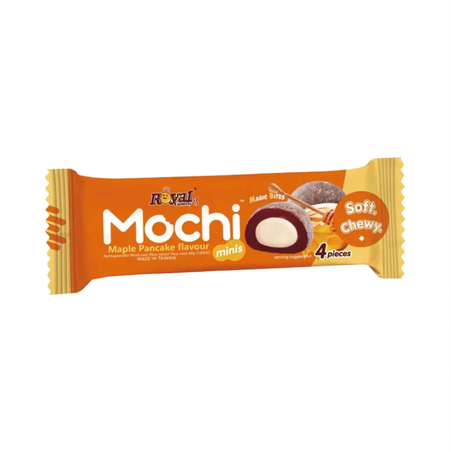 ROYAL FAMILY MOCHI MINI MAPLE PANCAKE 40G