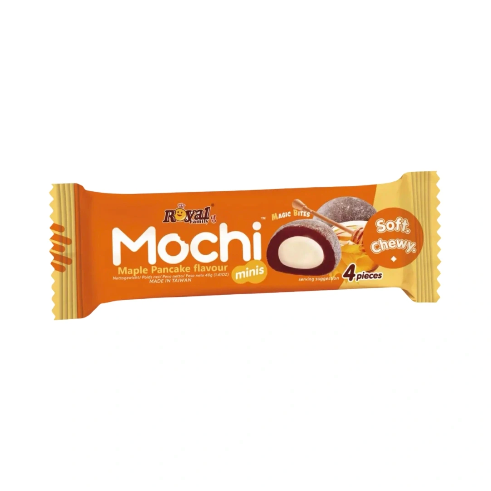 ROYAL FAMILY MOCHI MINI MAPLE PANCAKE 40G