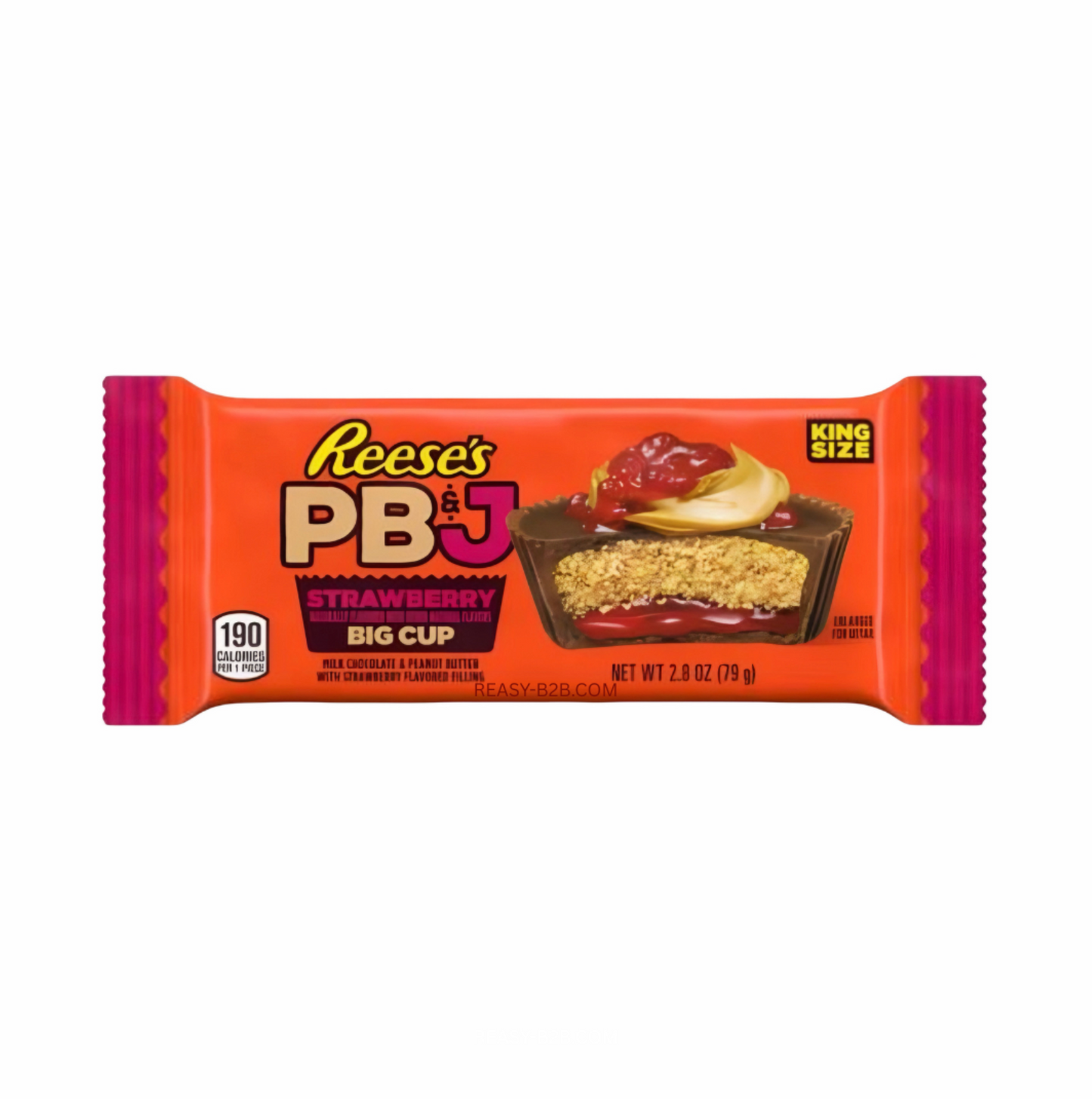 REESE'S STRAWBERRY JELLY BIG CUP 79G