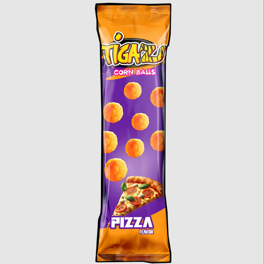 TIGAZ CORN BALLS PIZZA FLAVOUR 20G