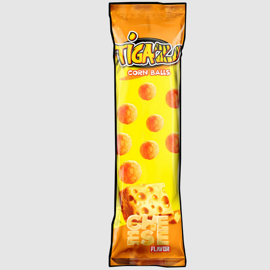 TIGAZ CORN BALLS CHEESE FLAVOUR 20G