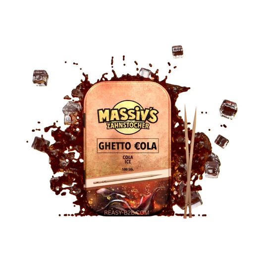 MASSIV'S ZAHNSTOCHER MIT GESCHMACK COLA ICE