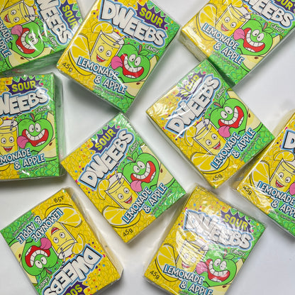 DWEEBS SOUR CANDY LEMONADE & APPLE 45G