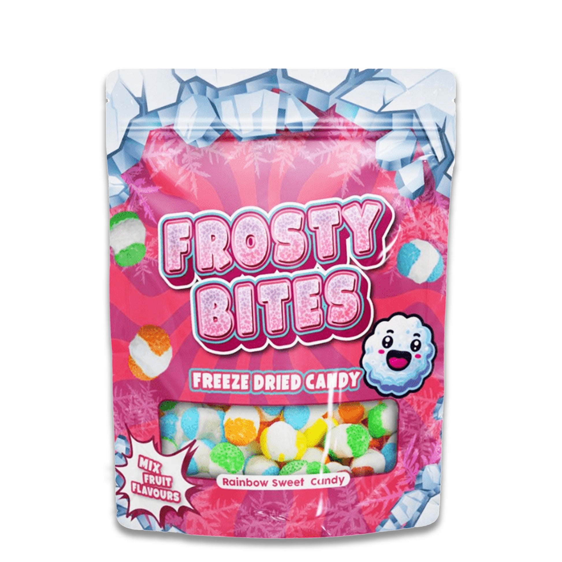 FROSTY BITES RAINBOW SWEET PINK 50G GEFRIERGETROCKNET