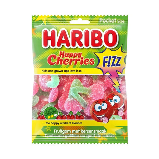 HARIBO HAPPY CHERRIES FIZZ 70G