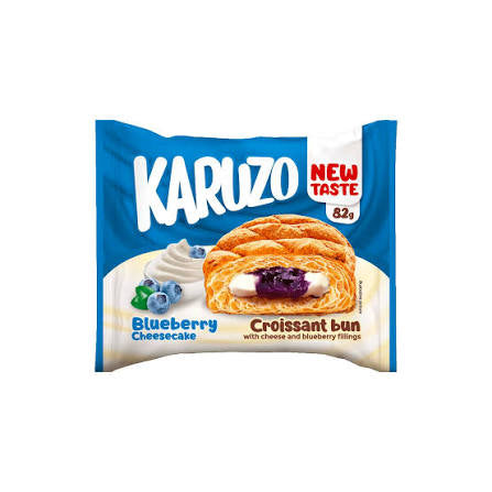 KARUZO CROISSANT BLUEBERRY CHEESECAKE 82G