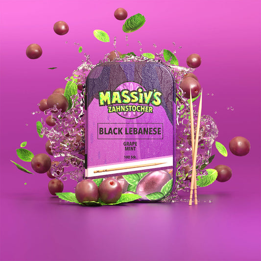 MASSIV'S ZAHNSTOCHER GRAPE ICE 100 STK.