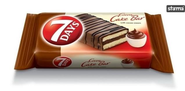 7DAYS CAKE BAR WITH COCOA CREAM 32G MHD 11/25