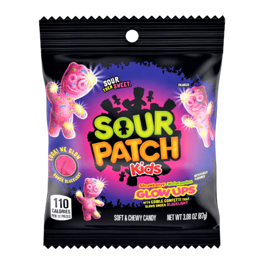 SOUR PATCH KIDS GLOWUPS SOFT CANDY 87G