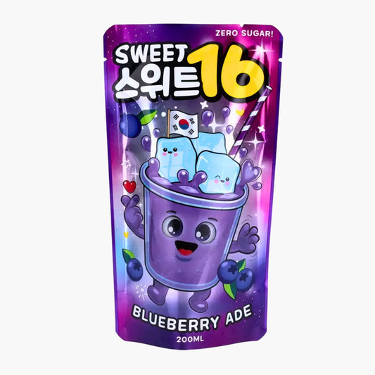 SWEET 16 BLUEBERRY ADE ZERO 200ML