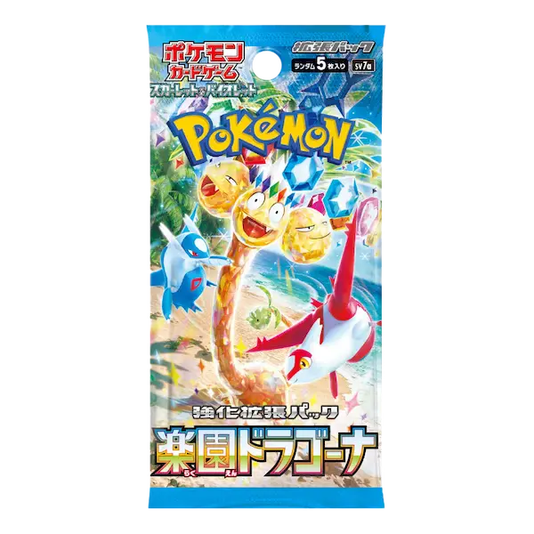 POKEMON BOOSTER KOREA PARADIESE DRAGONA SV7