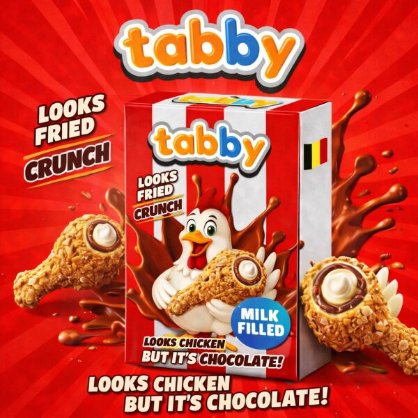 TABBY CHICKEN WINGS SCHOKOLADE 48G