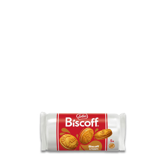 Lotus Biscoff Cream Sandwich Cookies 50g – Doppelt Biscoff-Genuss
Lotus Biscoff Cream Sandwich Cookies 50g – Zwei knusprige Kekse mit original Biscoff-Cremefüllung. Cremig, karamellig & einfach lecker! 🍪🔥