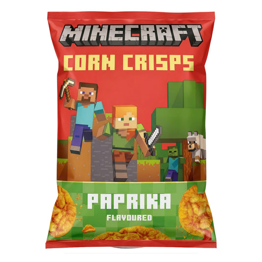 MINECRAFT CORN CRISPY PAPRIKA 60G