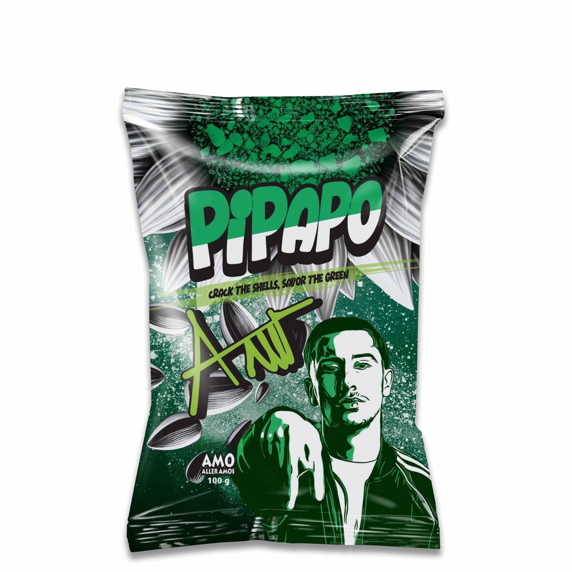 Pipapo Amo Sonnenblumenkerne Original 100g – Der klassische Snack mit Crunch-Faktor