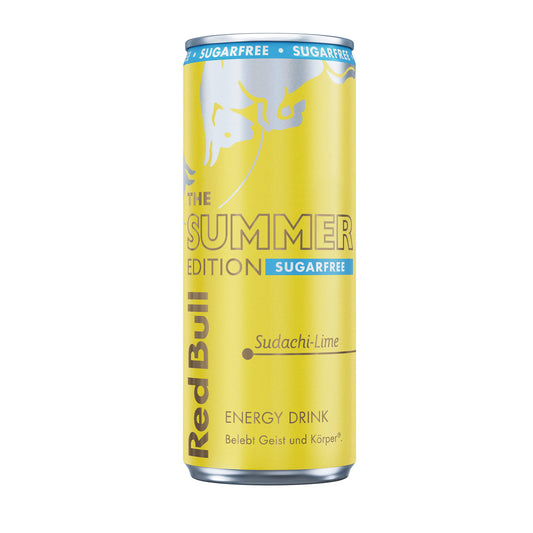 RED BULL ENERGY DRINK SUMMER EDITION SUDACHI LIME ZERO 250ML