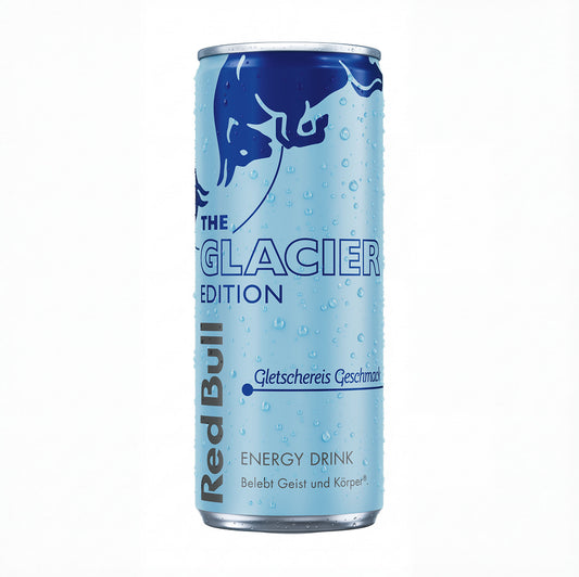 RED BULL ENERGY DRINK THE GLACIER EDITION GLETSCHEREIS GESCHMACK 250ML