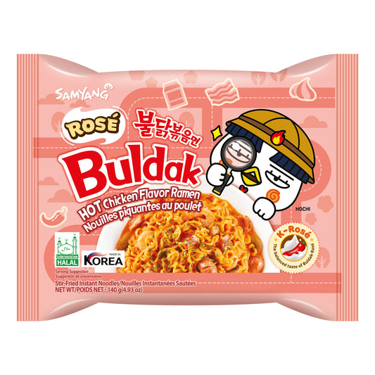 SAMYANG BULDAK RAMEN HOT CHICKEN ROSE 130G