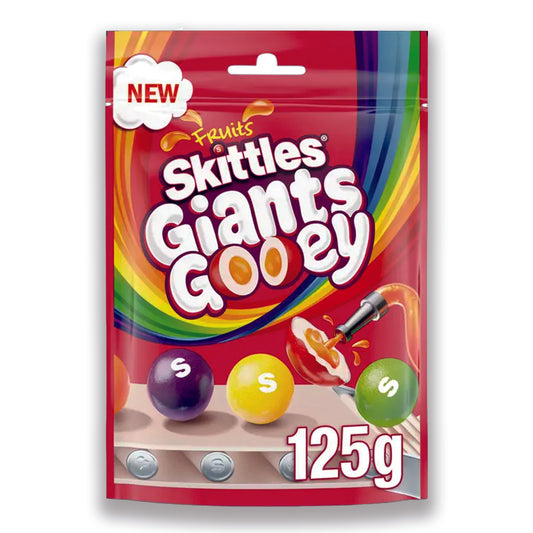 SKITTLES FRUIT GIANTS GOOEY 125G