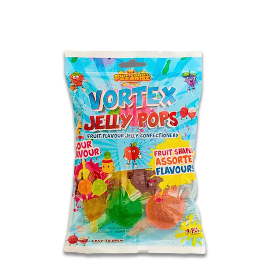 VORTEX Jelly Pops Sour 315g – Saure Jelly-Sticks online kaufen

VORTEX Jelly Pops Sour 315g jetzt entdecken! 🍬🌀 Fruchtige Jelly-Sticks mit extra saurem Geschmack – bunt, viral & mega lecker. Jetzt online bestellen!

Möchtest du das gleiche Format auch für die süße Version?