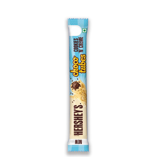 HERSHEY'S CHOCO TUBES COOKIE & CREAM 25G MHD 10/24