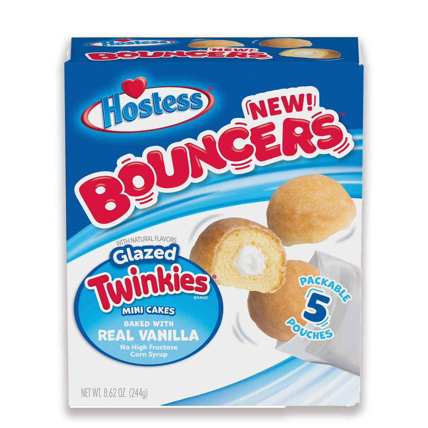 HOSTESS BOUNCERS VANILLE 244G