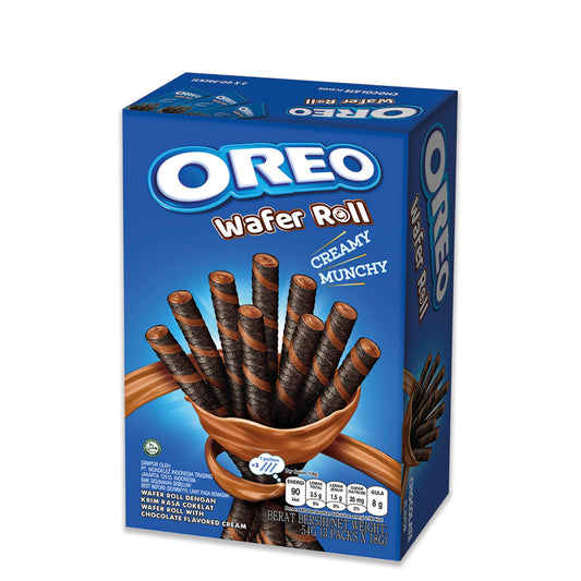 OREO WAFER ROLL CHOCOLATE 54G